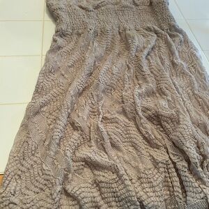 Elegant Lace Women’s Dress - Cream